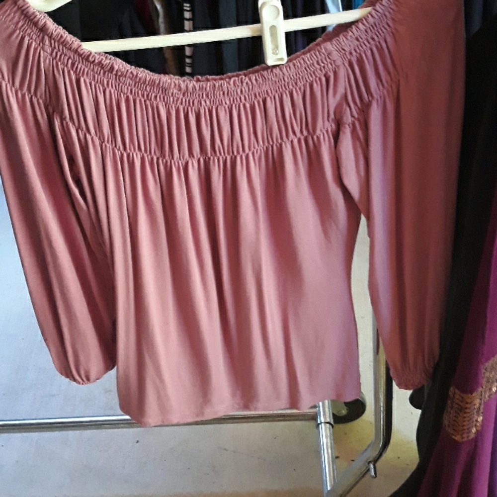 Pink blouse